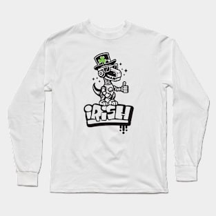 Irish Dino St Patrick's Day Long Sleeve T-Shirt